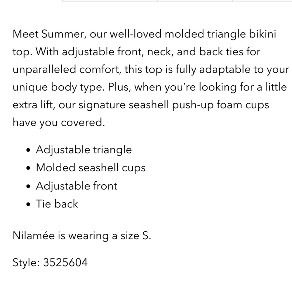 Y2K Aztec Triangle String Bikini Top - Picture 11 of 11